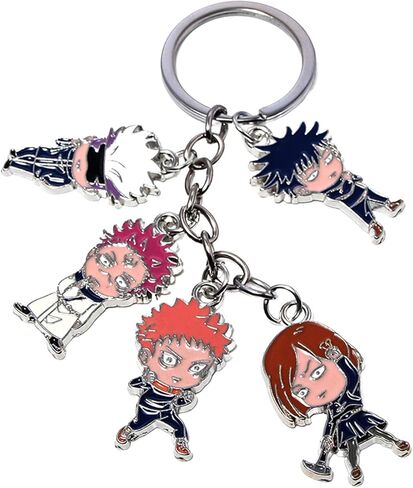 JJK Keychain Satoru, Anime Figure Key Pendant, Keyring Jewelry for Men & Women – Anime Fan Gift Accessory (Figure) in Saudi Arabia