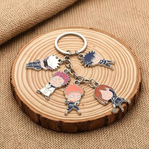 JJK Keychain Satoru, Anime Figure Key Pendant, Keyring Jewelry for Men & Women – Anime Fan Gift Accessory (Figure) in Saudi Arabia
