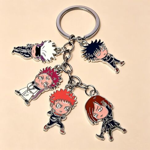 JJK Keychain Satoru, Anime Figure Key Pendant, Keyring Jewelry for Men & Women – Anime Fan Gift Accessory (Figure) in Saudi Arabia