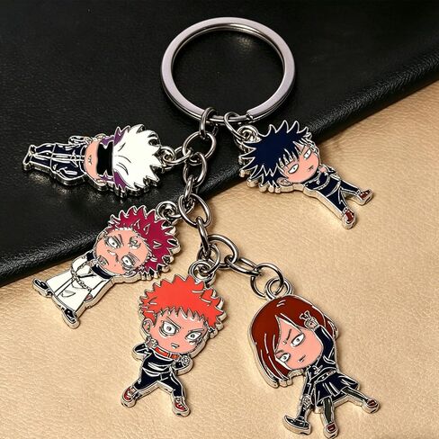 JJK Keychain Satoru, Anime Figure Key Pendant, Keyring Jewelry for Men & Women – Anime Fan Gift Accessory (Figure) in Saudi Arabia