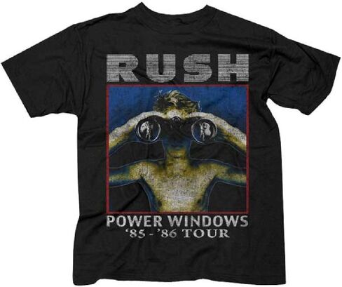 Rush Power Windows 85-86 Tour T-Shirt in Saudi Arabia