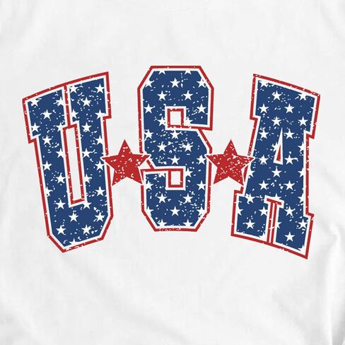 USA Shirts Family Matching 4th of July Patriotic T-Shirts American Style Festival Gift Shirt America Star Stripe Top in Saudi Arabia
