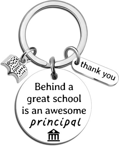 School Principal Gifts for Women Assistant Principals Gifts for Teacher Behind a Great School Is An Awesome Principal Keychain Principals Appreciation Gift for Birthday Retirement Gift in Saudi Arabia