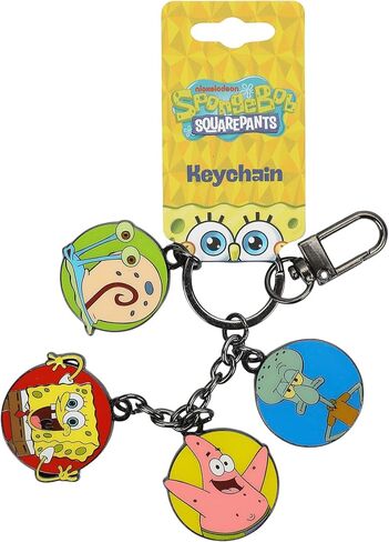 Bioworld Spongebob Squarepants Favorite Characters Multi Charm Keychain in Kuwait