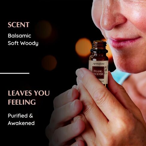 Frankincense Resin Essential Oil Diffuser Blend 30ml by Aromafume | Boswellia Carterii & Boswellia Serrata Extract Blended | Native to East Africa & India | Calms & Relaxes | Charged with Pure Resins in Saudi Arabia