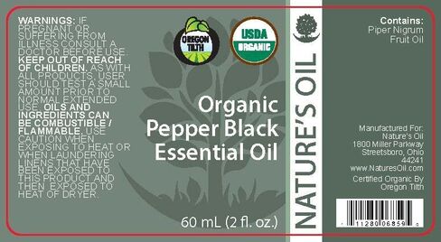 Best Pepper Black Essential Oil Pure Certified Organic Therapeutic Grade 60ml in Saudi Arabia