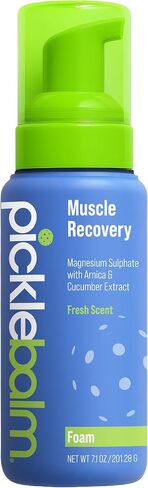 PickleBalm Pickleball Post-Game Foam Muscle Cramp Relief and Relaxer with Magnesium Sulphate, Arnica & Cucumber Extract for Pain and Leg Cramps, Sore Muscle Relief, 7.1oz Bottle in Saudi Arabia