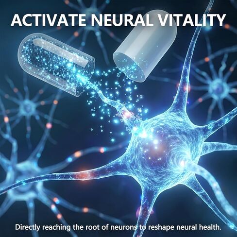 Nerve Savior for Neuropathy, Advanced Formula with 600mg Alpha Lipoic Acid & Benfotiamine, Vitamin B Complex for Nervous System Health, 120 Capsules in Kuwait
