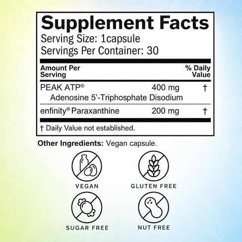 BrainMD Peak Energy ATP Supplement, 30 Capsules | Natural Energy Support in Saudi Arabia