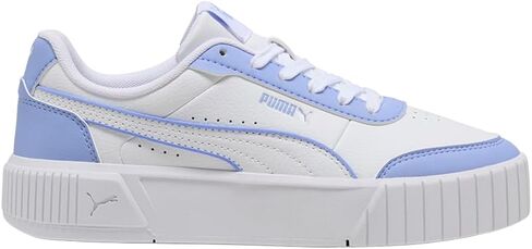 حذاء رياضي نسائي من PUMA Carina Mia Piping بأربطة كاجوال - أزرق، أبيض in Kuwait