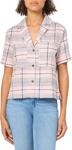 Carve Designs Women's Luca Linen Shirt in Kuwait