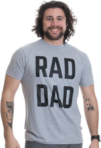 RAD DAD | Funny Cool Dad Joke Humor, Daddy Father's Day Tee Grandpa Shirt Fathers T-Shirt in Kuwait
