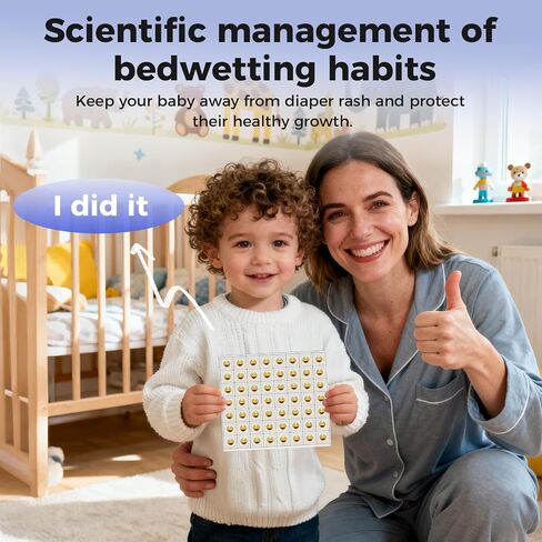 Wireless Smart Bed wetting Alarm - Suitable for Boys, Girls, and Older Kids. with UV Mode, Night Light, Sound/Vibration, High Sensitivity Sensor.for Nighttime bedwetting Training. in Saudi Arabia