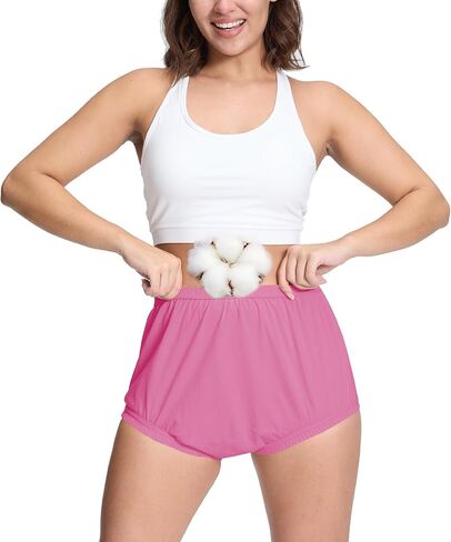 Womens Waterproof Incontinence Pants Leakproof Adult Diaper Covers Plastic Rubber Underwear Alternative(Black，M) in Kuwait
