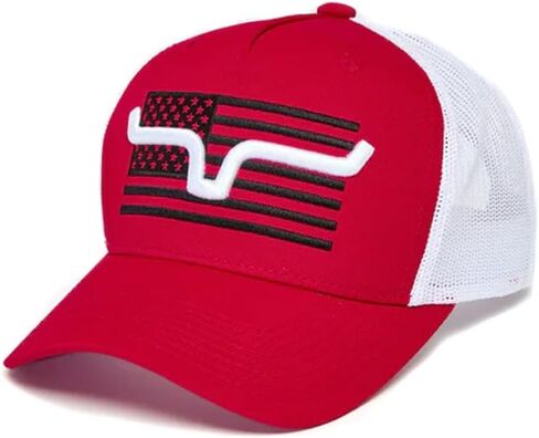 Kimes Ranch Capital Mid Profile Curved Bill Hat with 3D Embroidery in Saudi Arabia