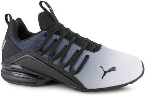 PUMA Axelion Fade 2 Running Shoe - Men's - White/Black, 10.5 M US in Kuwait