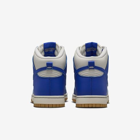 Nike Dunk High Retro SE Men's Shoes (FV6612-001, Phantom/Pale Ivory/Gum Yellow/Racer Blue) Size 8.5 in Kuwait