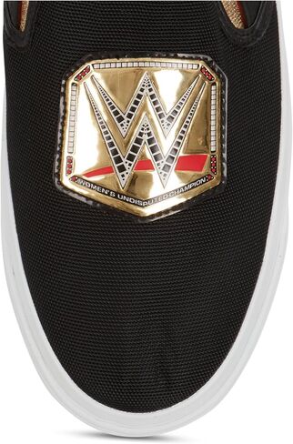 WWE Mens Championship Belt Shoes - John Cena, Roman Reigns, Seth Rollins World Wrestling Champion Belt Slip On Sneakers in Kuwait