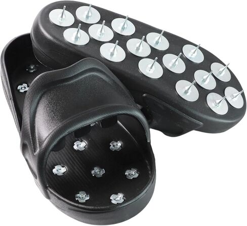 Compatible with Professional Epoxy Coating and Resin Flooring Spiked Shoes; Surface Leveling Component for Construction Projects; Fits US Large Size 9-11 in Saudi Arabia