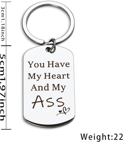 Keychain Valentines Day Gifts For Boyfriend Him Naughty Funny I love You Gifts For Husband Mens Stocking Stuffers for Men Birthday Valentines Day in Saudi Arabia