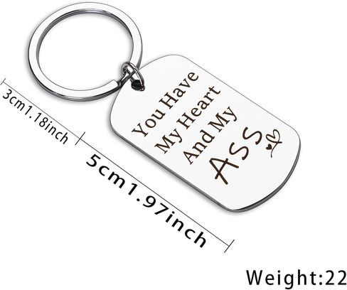 Keychain Valentines Day Gifts For Boyfriend Him Naughty Funny I love You Gifts For Husband Mens Stocking Stuffers for Men Birthday Valentines Day in Saudi Arabia
