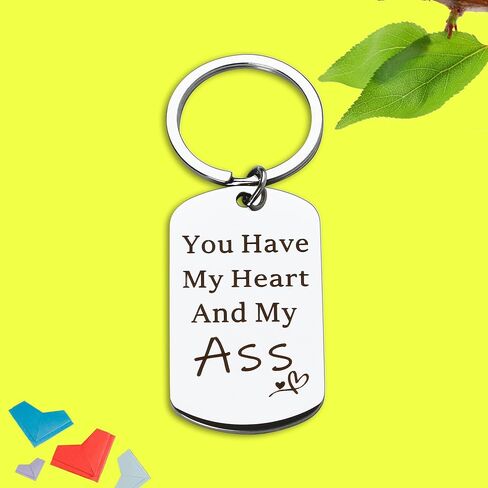 Keychain Valentines Day Gifts For Boyfriend Him Naughty Funny I love You Gifts For Husband Mens Stocking Stuffers for Men Birthday Valentines Day in Saudi Arabia