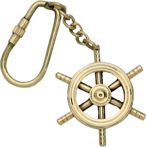 Armory Replicas™ Nautical Keychain Collection – Handmade Solid Brass Telescope, Lantern, Hourglass & Maritime Replicas in Saudi Arabia