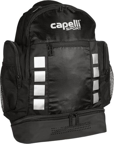 Capelli Sport 4-Cube Backpack, Black/Royal Blue, One Size in Kuwait