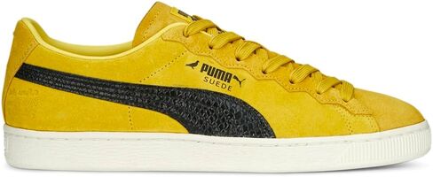 حذاء رياضي PUMA رجالي X Staple Suede برباط كاجوال - أصفر in Kuwait
