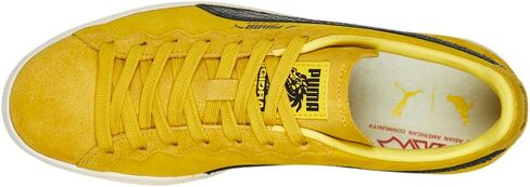 حذاء رياضي PUMA رجالي X Staple Suede برباط كاجوال - أصفر in Kuwait