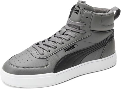 PUMA Mens Caven Mid High Sneakers Shoes Casual - Grey in Kuwait