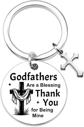 Godfather Fathers Day Birthday Gifts For Men Best Thank You Godfather Keychain Gifts From Godchild Godfathers Proposal Gifts Will You Be My Godfather Padrino Gifts Padrinos Proposal Gift in Saudi Arabia
