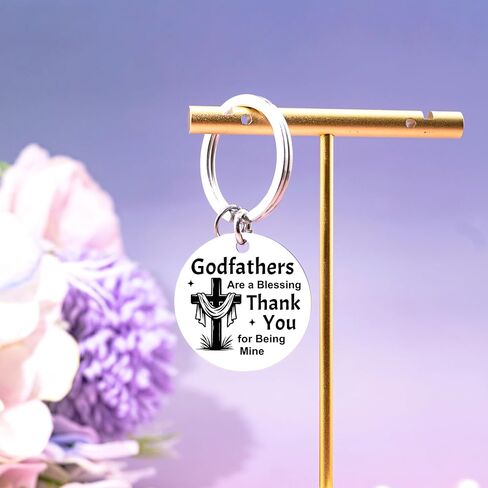 Godfather Fathers Day Birthday Gifts For Men Best Thank You Godfather Keychain Gifts From Godchild Godfathers Proposal Gifts Will You Be My Godfather Padrino Gifts Padrinos Proposal Gift in Saudi Arabia