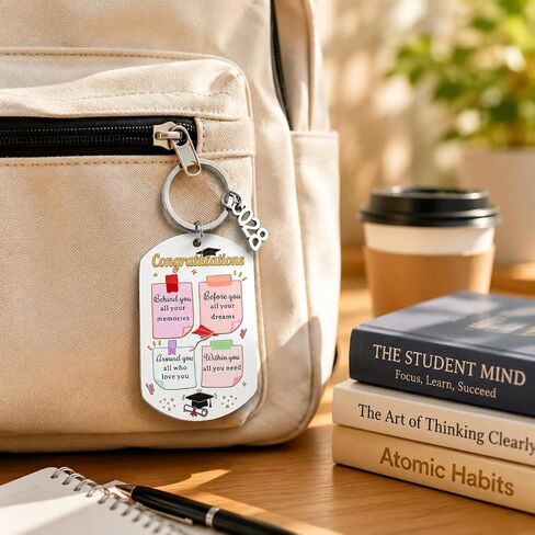 8th Grade Graduation Gifts , Class of 2026 Keychain for 8th Grade Girls Boys, Inspirational Graduation Souvenirs 2026 , Graduating Key Chains 2026 for Graduate Daughter Son Granddaughter Grandson in Kuwait