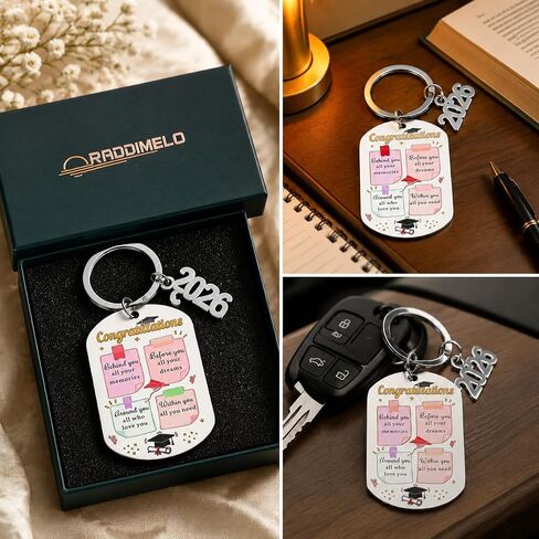 8th Grade Graduation Gifts , Class of 2026 Keychain for 8th Grade Girls Boys, Inspirational Graduation Souvenirs 2026 , Graduating Key Chains 2026 for Graduate Daughter Son Granddaughter Grandson in Kuwait