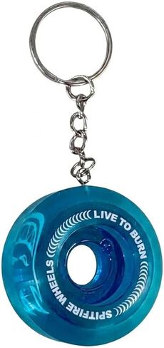 Spitfire Skate Wheel Keychain - Blue Sapphire in Saudi Arabia