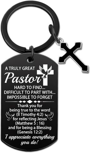Aisity Christian Keychain for Men Bible Verse Scripture Keychain Religious Gifts for Christian Dad Pastor Appreciation Gifts Walk with God Baptism Gift Faith Based Car Accessory in Saudi Arabia