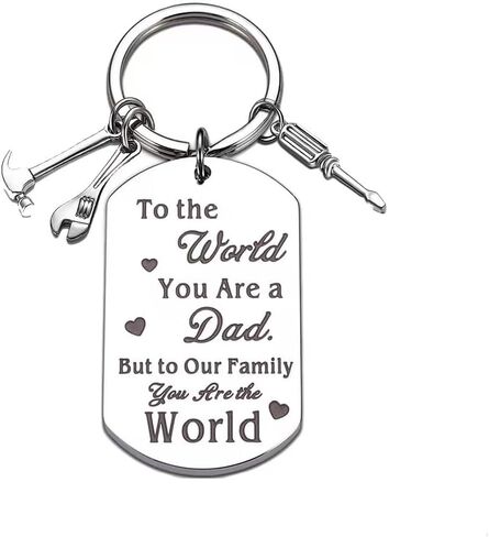 Father's Day Keychain Gift Fix Tools Keychain for Dad Father's Day Gifts from Daughter & Son Birthday Gifts for Dad in Kuwait