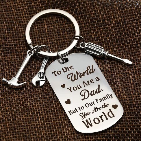 Father's Day Keychain Gift Fix Tools Keychain for Dad Father's Day Gifts from Daughter & Son Birthday Gifts for Dad in Kuwait