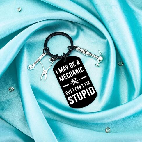 Aisity Mechanic Gifts for Men Cool Keychain Mechanic Accessories Handyman Construction Worker Carpenter Dad Grandpa Unique Gifts for Mechanics in Saudi Arabia