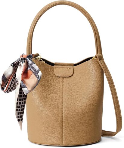 Bucket Bags for Women,Mini Crossbody Bag with Removable Shoulder Straps,Vegan Leather Handbags,Cartera de Mujer in Saudi Arabia