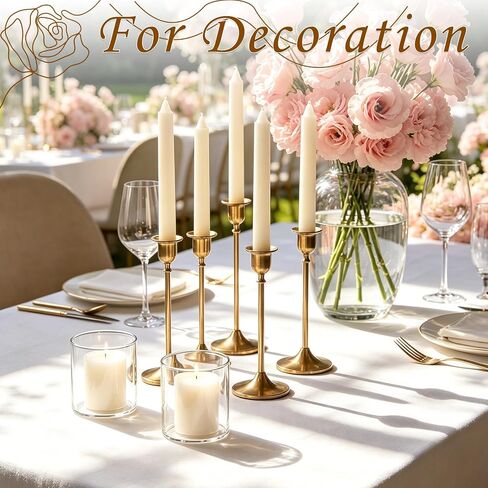 12 Pack Small Glass Cylinder Vases for Centerpieces, 4 Inch Clear Glass Flowers Vases in Bulk, Hurricane Floating Candle Holders Vase for Home Decor, Table Centerpiece and Dinners in Saudi Arabia