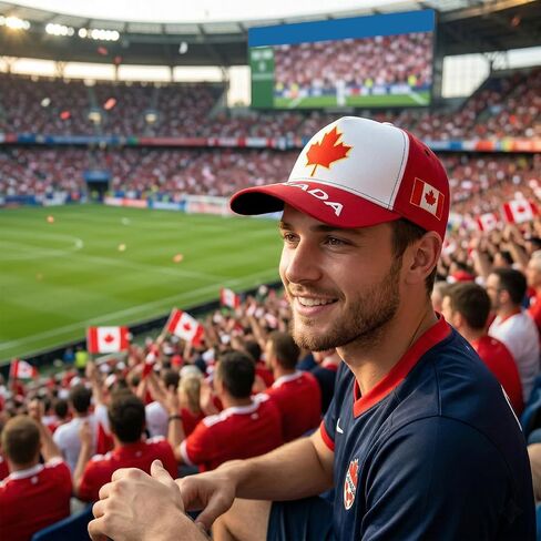 2026 World Cup Soccer Hat - Unisex Adult All Over Print Football Cap - National Team Flag Fan Celebration Supporter Gear in Kuwait