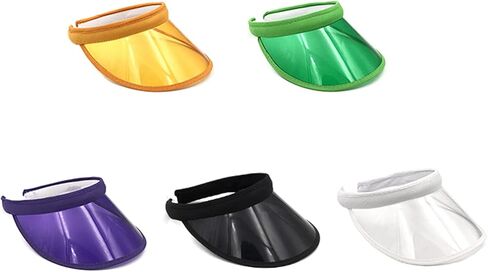 Clear Visors Clear Colored SunVisor Protections Women Visors Hat Women Sunhat SunVisor Visors Green in Kuwait