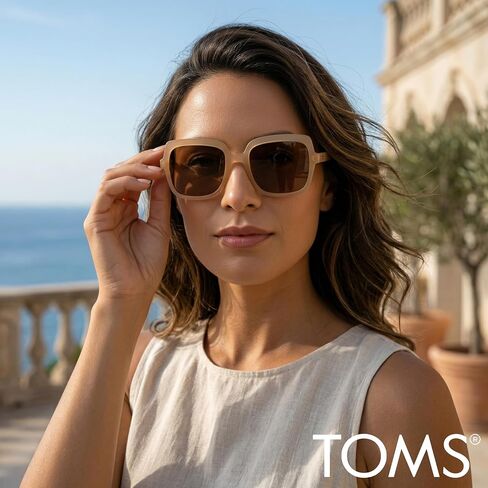 نظارة شمسية أثينا مربعة للنساء من TOMS in Kuwait