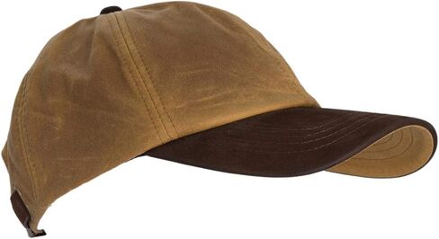 Walker & Hawkes - Uni-Sex Wax Stallington Baseball Cap 100% Waxed Cotton Suede Leather Peak - One-Size in Kuwait