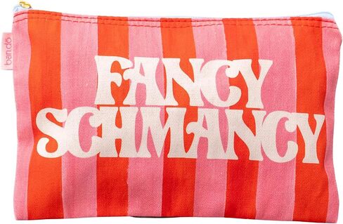 ban.do Travel Bags Carryall Trio, Cotton Bag Set, Zipper Pouch Set, 3 Zip Pouches for Pencils, Toiletries, or Accessories (Fancy Shmancy) in Kuwait