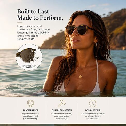 Raze Eyewear Sahara Womens Sunglasses Clear to Tortoise Frame + High Definition Lenses in Saudi Arabia