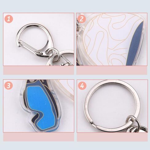 Swimming Cap Goggles Keychain for Backpack Acrylic Keychain Clip Swimming Bag Accessories Pool Gifts for Swimmer Swim Lovers Coach Stuff Souvenirs Swim Team Key Chain Gift Ideas in Kuwait