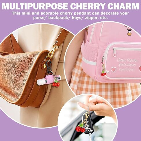 3 PCS Mini Chapstick Holder Keychain Elastic Sleeve Chapstick Keychain Holder for Lip Balms/Lip Gloss/Lipsticks, Portable Lip Balm Holder Sleeves for Keys/Purse (Purple/Pink/Lake Blue) in Kuwait
